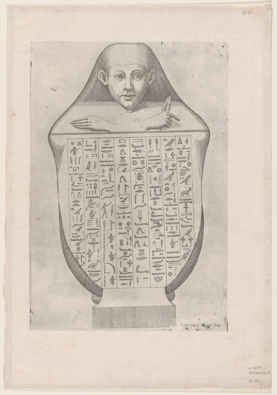 Speculum Romanae Magnificentiae: Egyptiläisen katosva..., 1500-luvun lopusta 1600-luvun alkuun. tekijältä Etienne Duperac