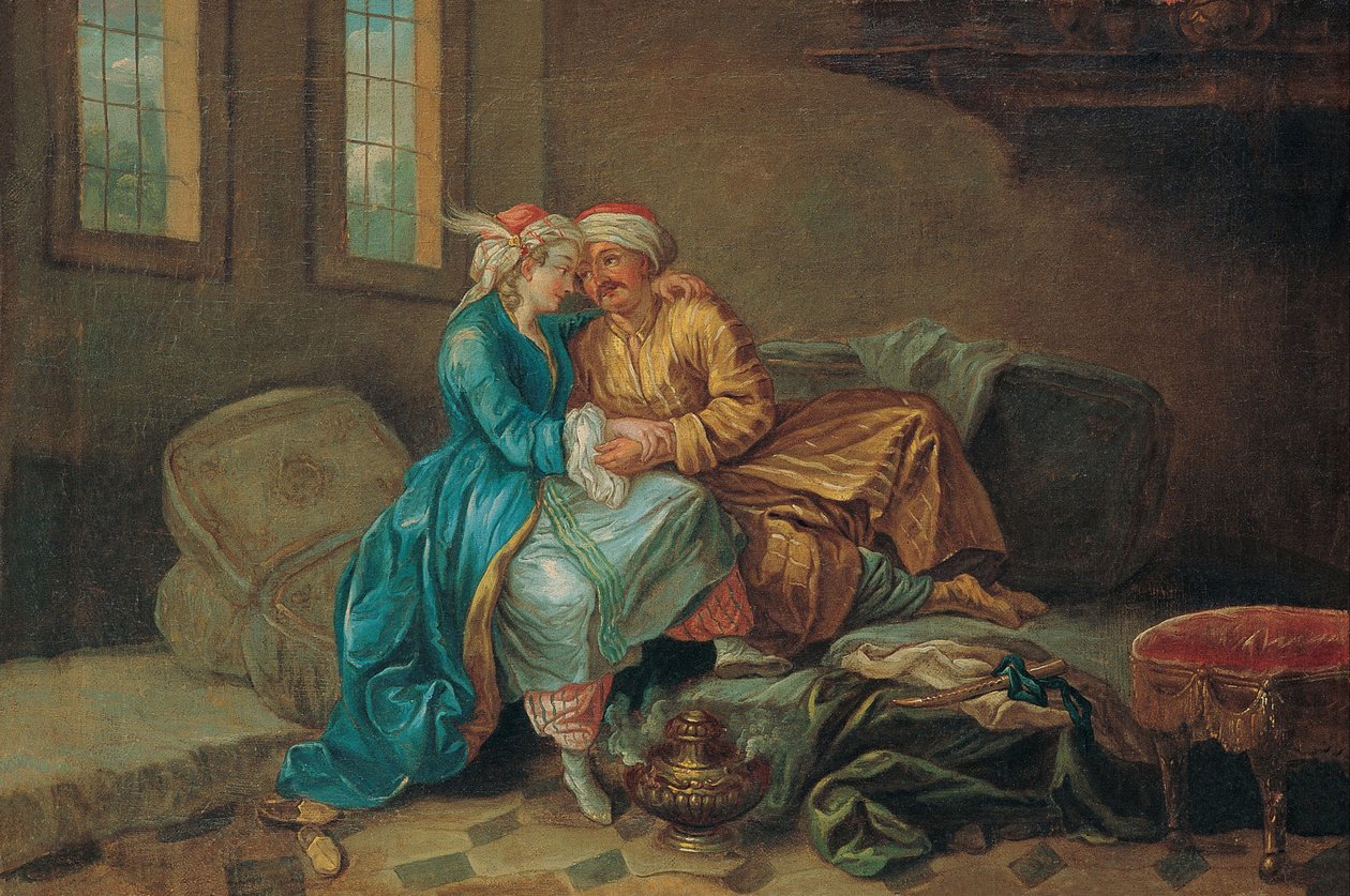 Sulttaanien suosikki, 1700-luku tekijältä Étienne Jeaurat