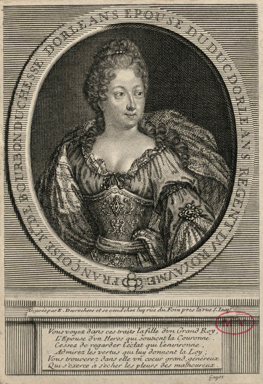 Françoise-Marie de Bourbon by Desrochers, Etienne Jahandier, tekijältä Etienne Jehandier Desrochers