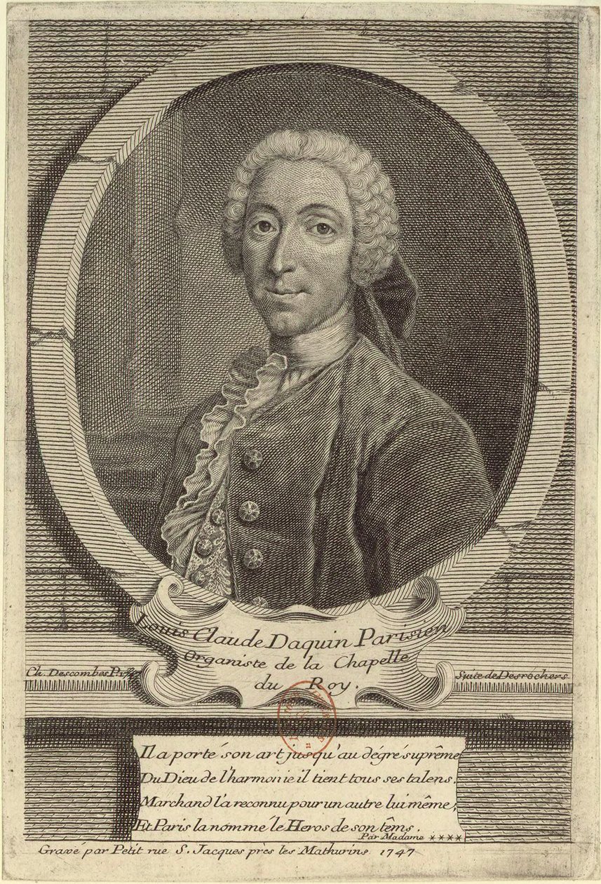 Louis-Claude Daquin tekijältä Etienne Jehandier Desrochers