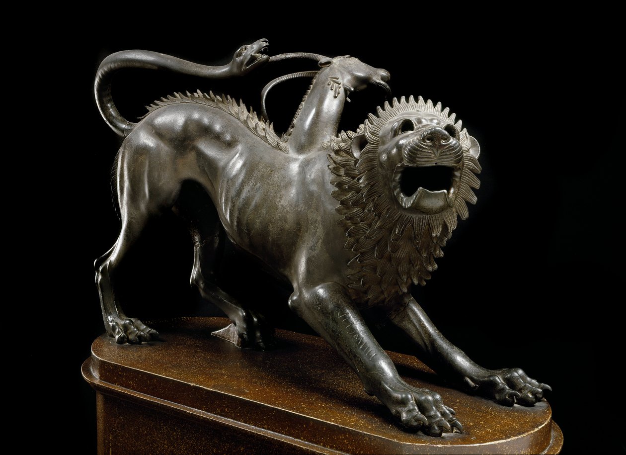 Etruskien taide: Bellerophonin Chimere d