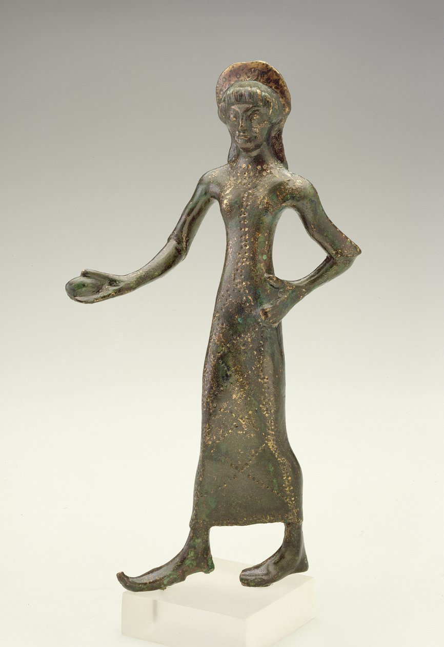 Tyttö tanssii (pronssi) tekijältä Etruscan