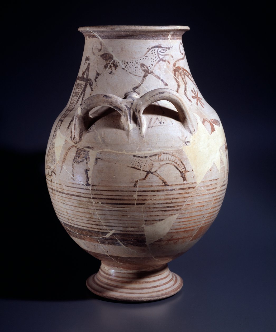 Terrakottakraatteri, 680-660 eaa tekijältä Etruscan