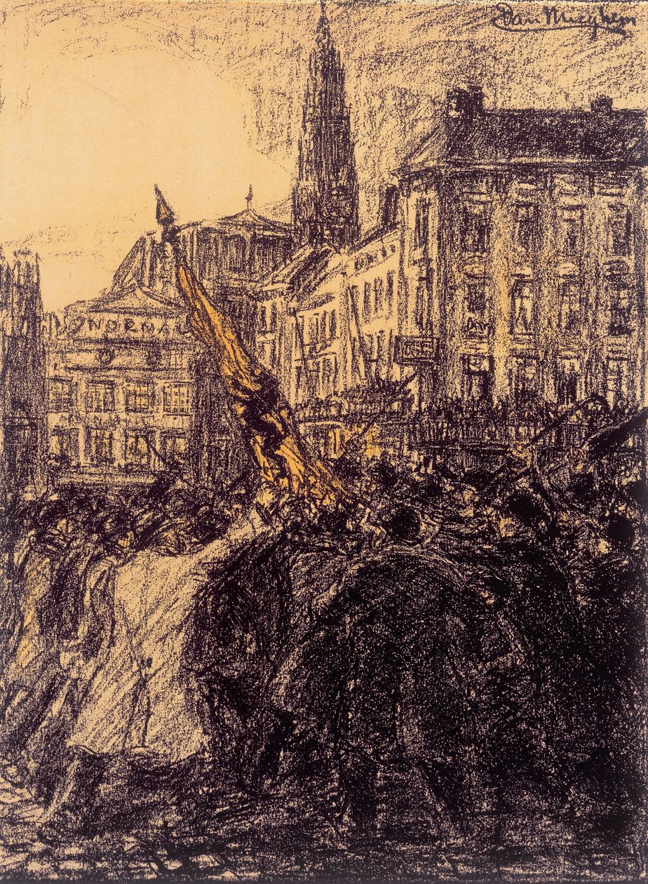 Drei Februar 1918 tekijältä Eugeen van Mieghem