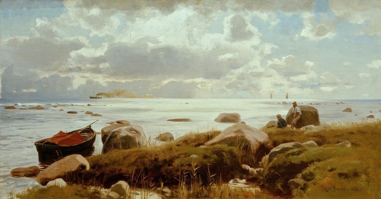An der Rügener Küste tekijältä Eugen Felix Prosper Bracht