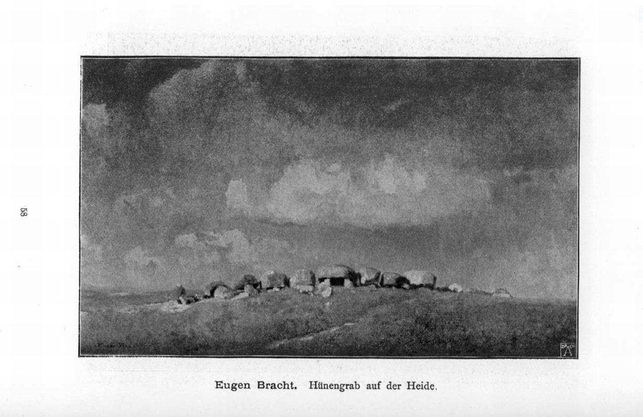 Hünengrab auf der Heide tekijältä Eugen Felix Prosper Bracht