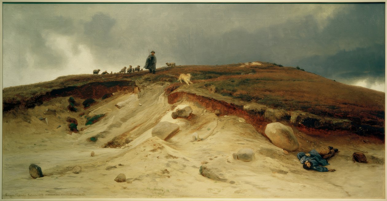 E.Bracht, Der Erschlagene tekijältä Eugen Felix Prosper Bracht