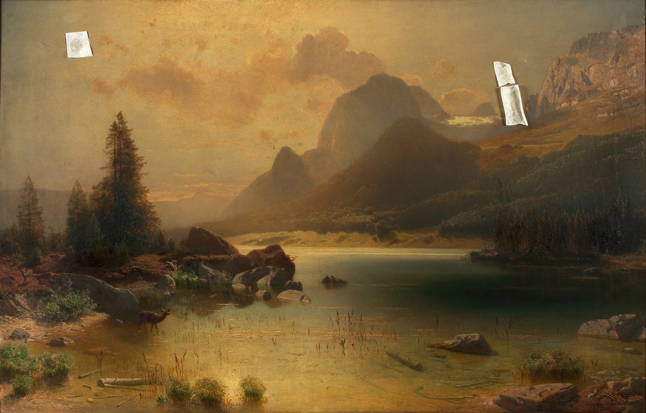 Hintersee lähellä Berchtesgadenia tekijältä Eugen Jettel