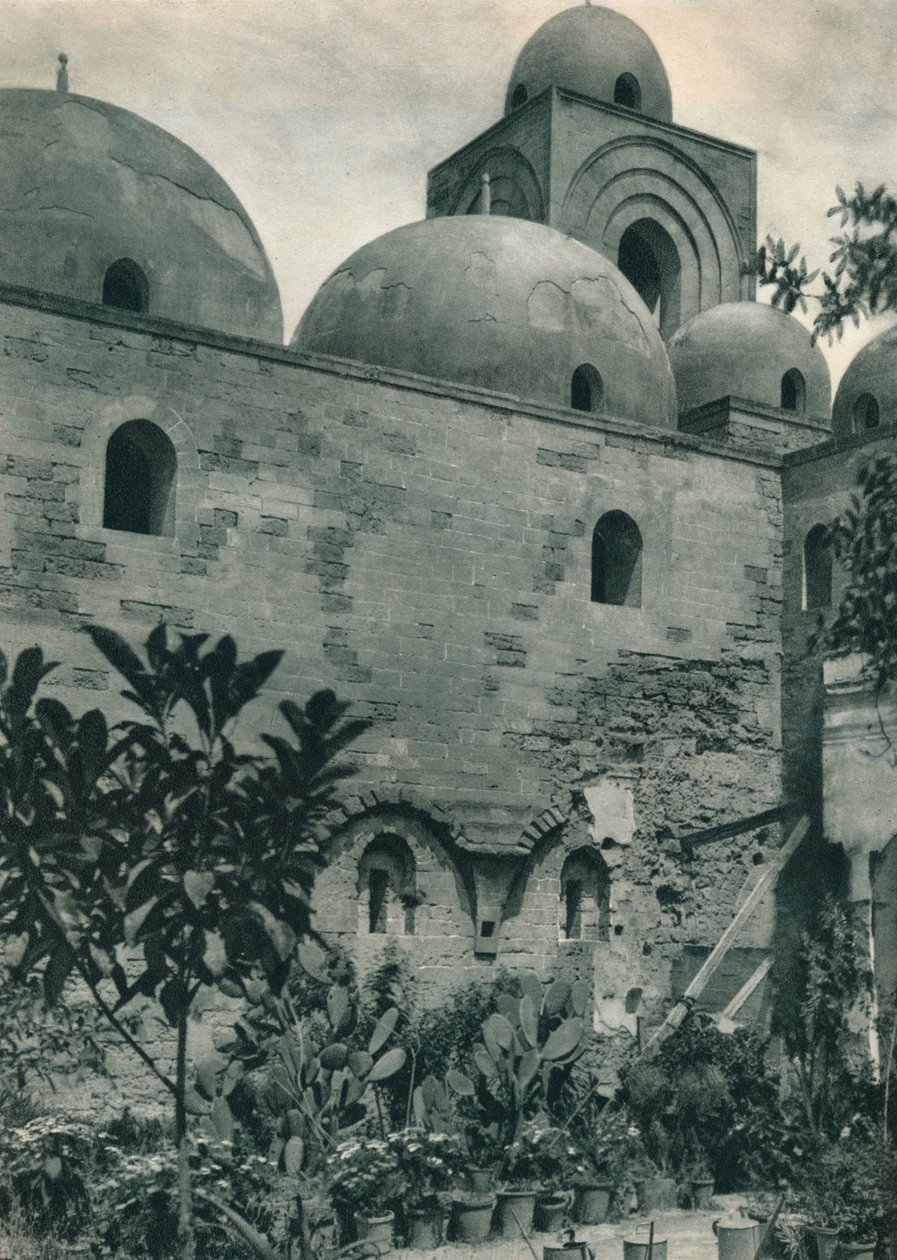 San Giovanni degli Eremitin kirkko, Palermo, Sisilia, Italia, 1927. tekijältä Eugen Poppel