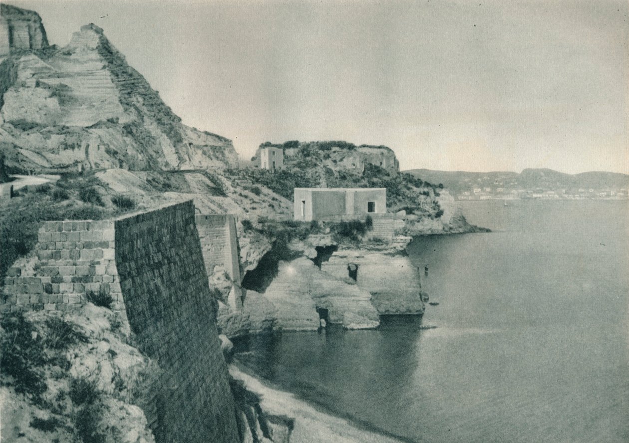 Rannikkomaisema, Ischia, Italia, 1927 tekijältä Eugen Poppel