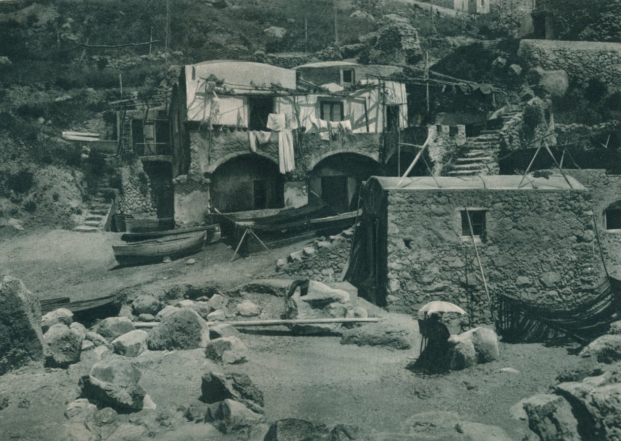 Talo Marina Grandessa, Capri, Italia, 1927 tekijältä Eugen Poppel