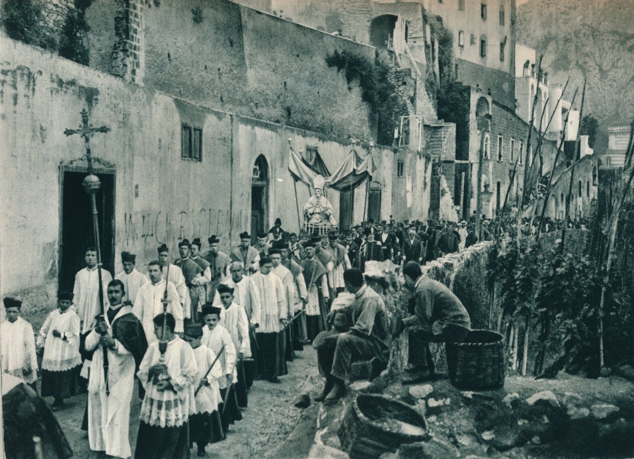 Kulkue, Capri, Italia, 1927 tekijältä Eugen Poppel