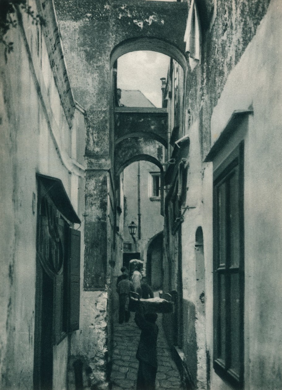 Caprin katu, Italia, 1927 tekijältä Eugen Poppel