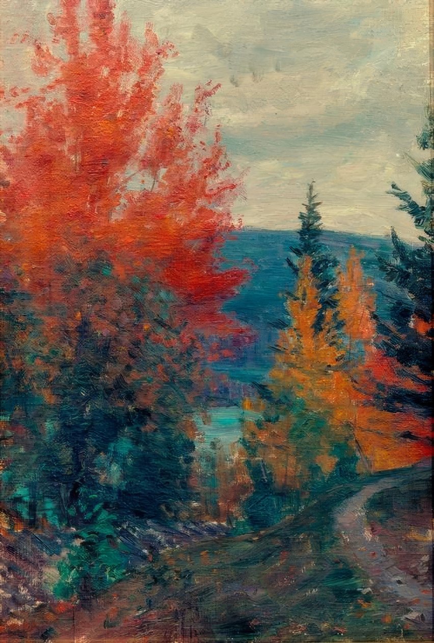 Syksyn värit, Valdres tekijältä Eugen Prinz von Schweden