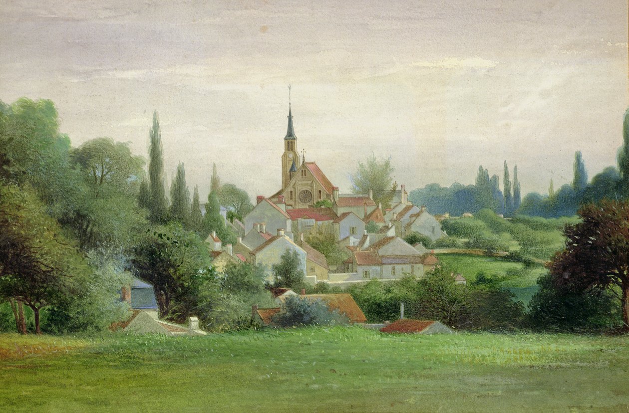 Verriere-le-Buisson, noin 1880 tekijältä Eugene Bourrelier