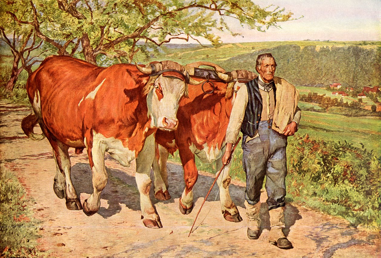 Der Landmann tekijältä Eugene Burnand