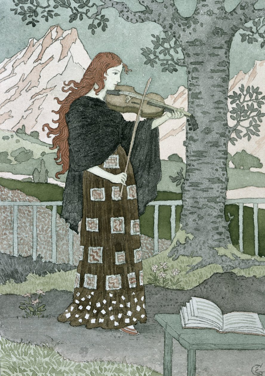 Muusikko tekijältä Eugene Grasset