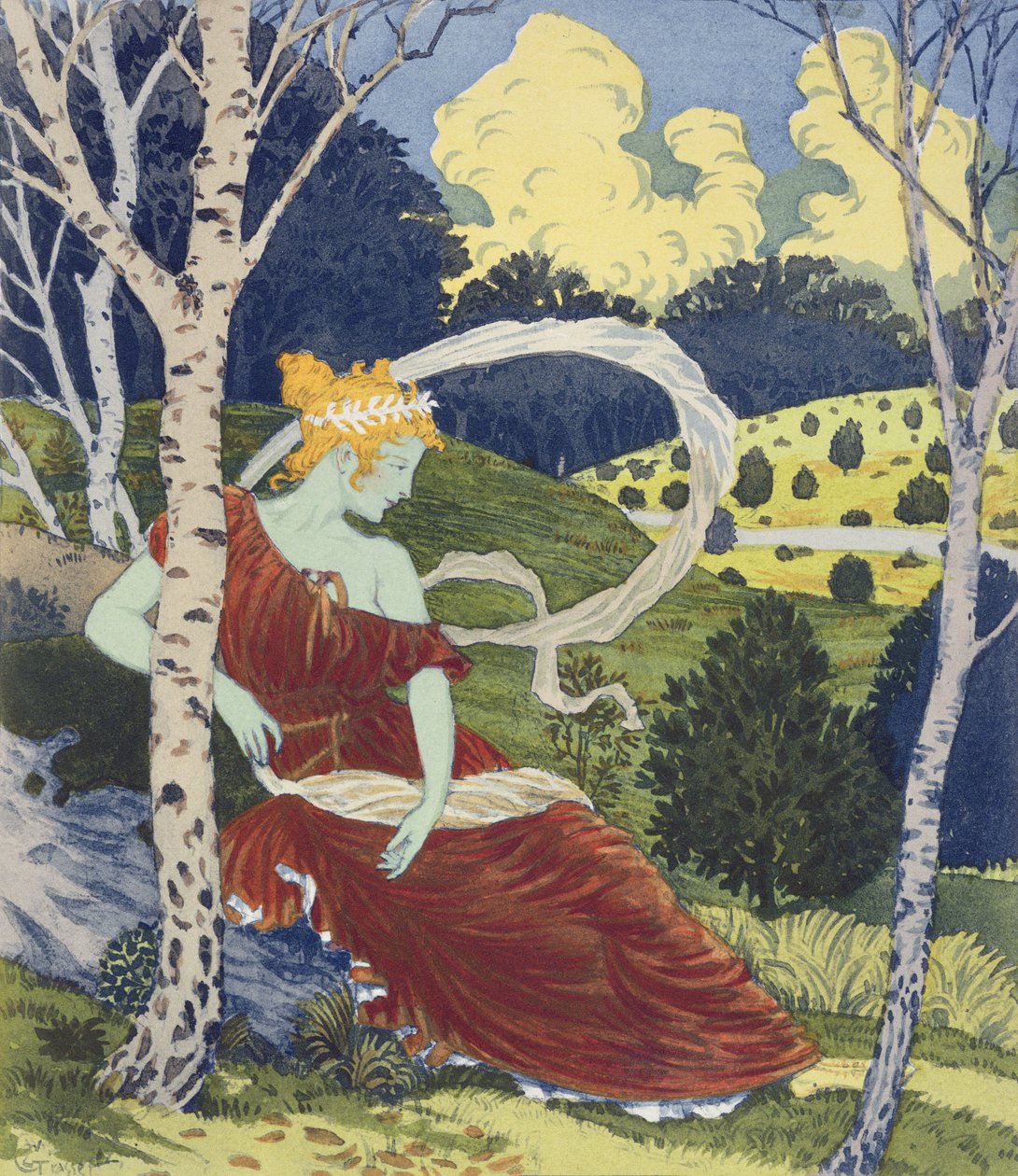 Metsässä, Pariisissa 1897-1899 julkaistusta L