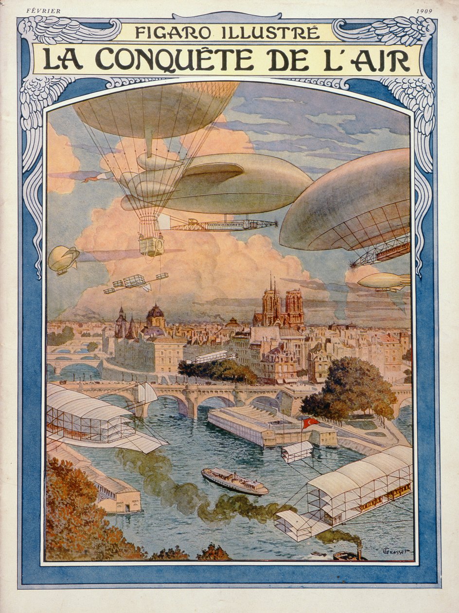 Ilman valloitus, 1909 tekijältä Eugene Grasset