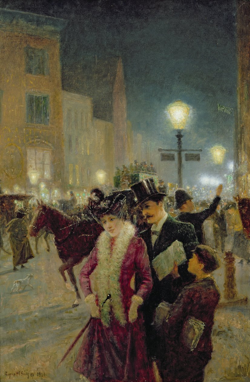 Edwardian Lontoo, 1901 tekijältä Eugene Joseph McSwiney