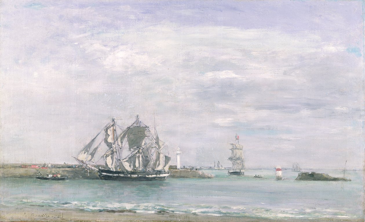 Portrieux tekijältä Eugene Louis Boudin