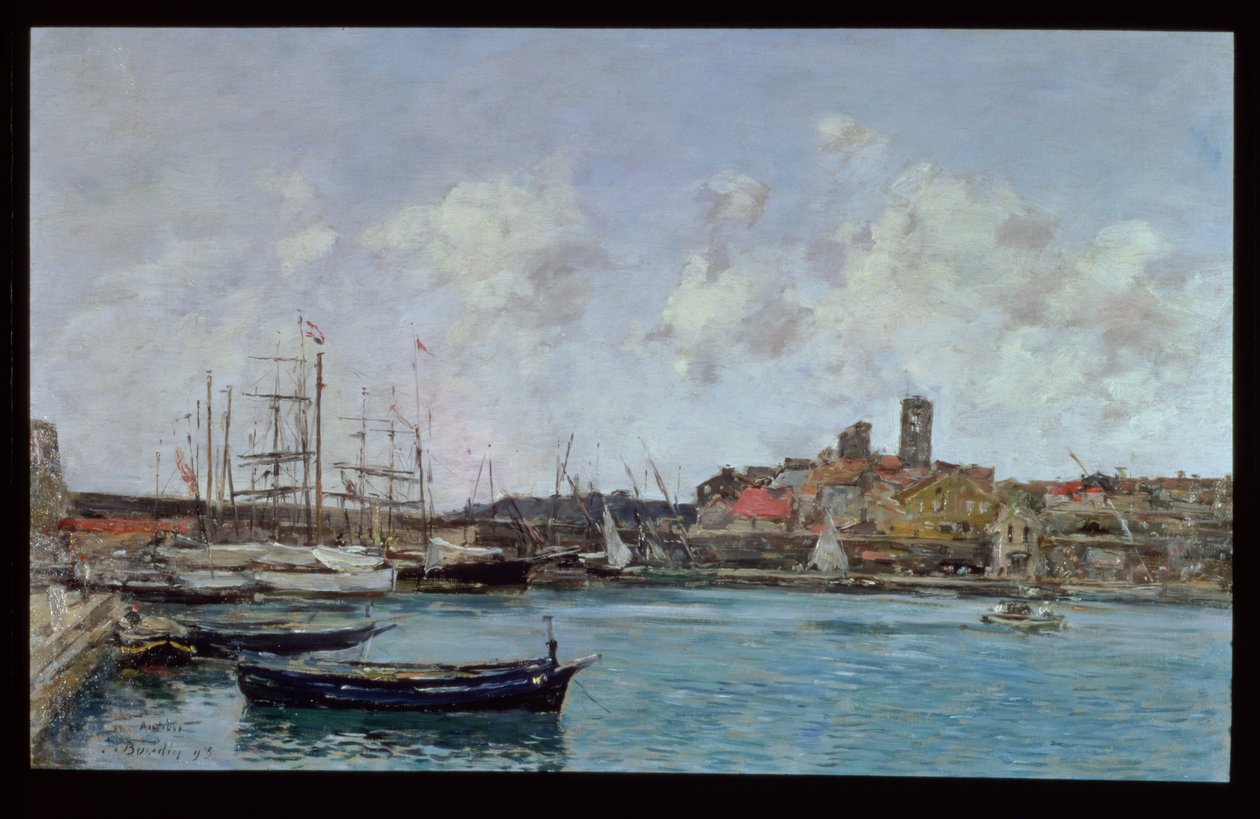 Näkymä Antibesista, 1893 tekijältä Eugene Louis Boudin