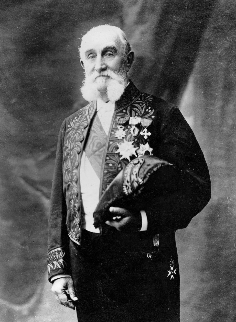 Alfred Grandidierin muotokuva, n. 1885 tekijältä Eugene Pirou