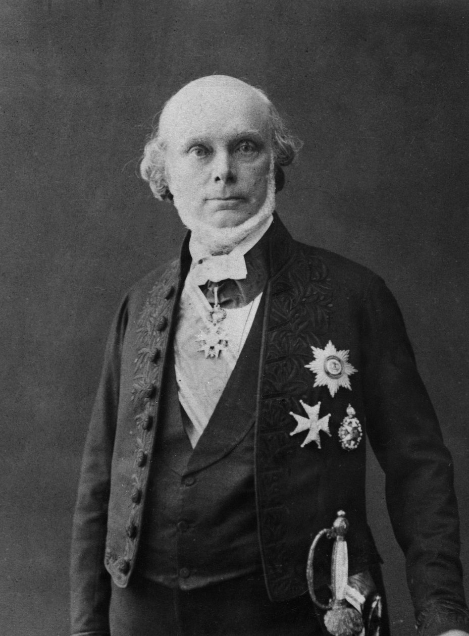 Jean Louis Armand de Quatrefages de Breaun muotokuva tekijältä Eugene Pirou