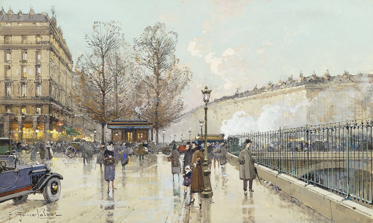 Boulevard Pereire, Pariisi tekijältä Eugene Galien Laloue