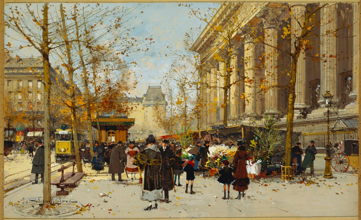 Kukkakävely (guassi) tekijältä Eugene Galien Laloue