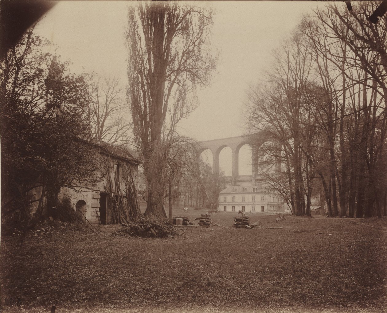 Arcueil-Cachan, Madame de Provignyn puisto tekijältä Eugène Atget