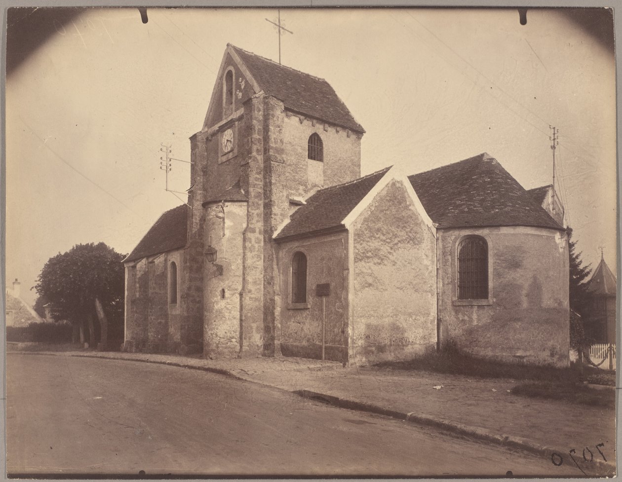 Bures (kirkko) tekijältä Eugène Atget