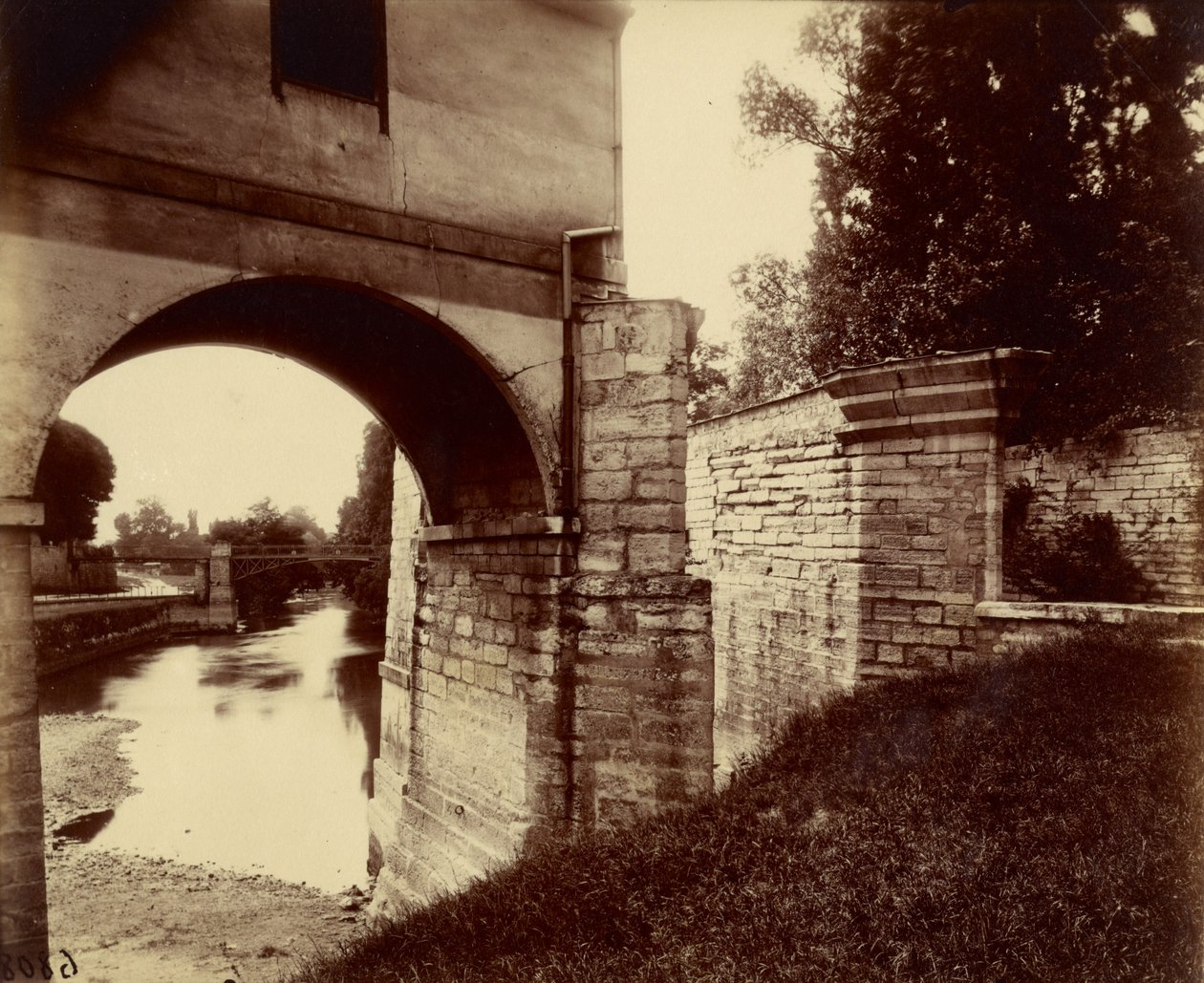 Charenton, vanha mylly tekijältä Eugène Atget