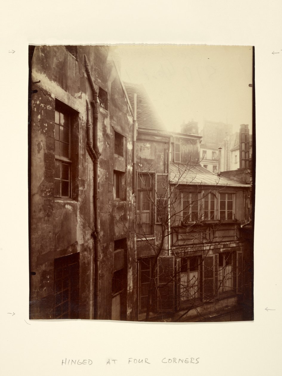 Rohanin sisäpiha tekijältä Eugène Atget