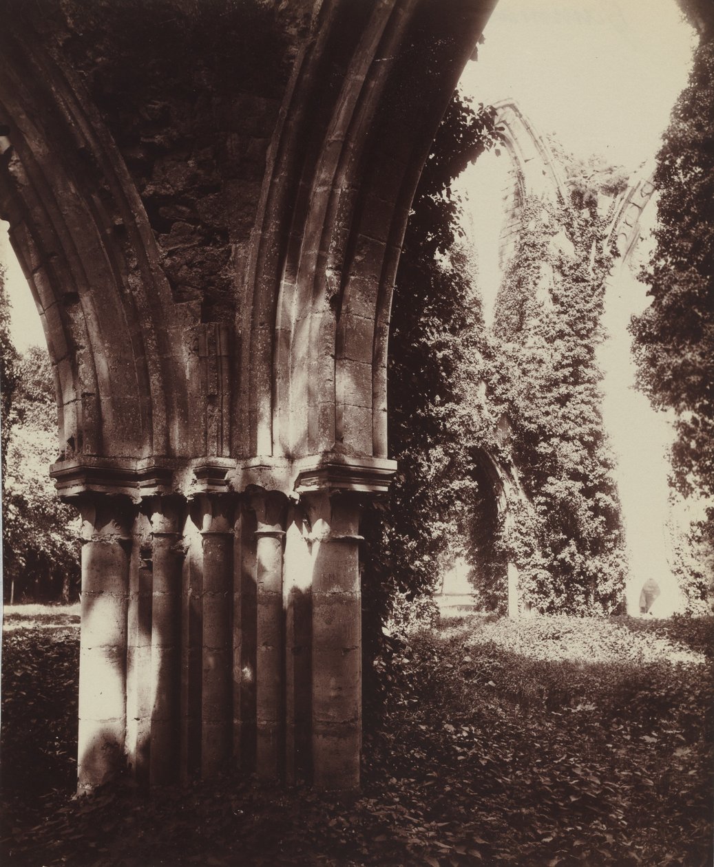 Dammarie-les-Lys, rauniot,1910 (kuva) tekijältä Eugène Atget