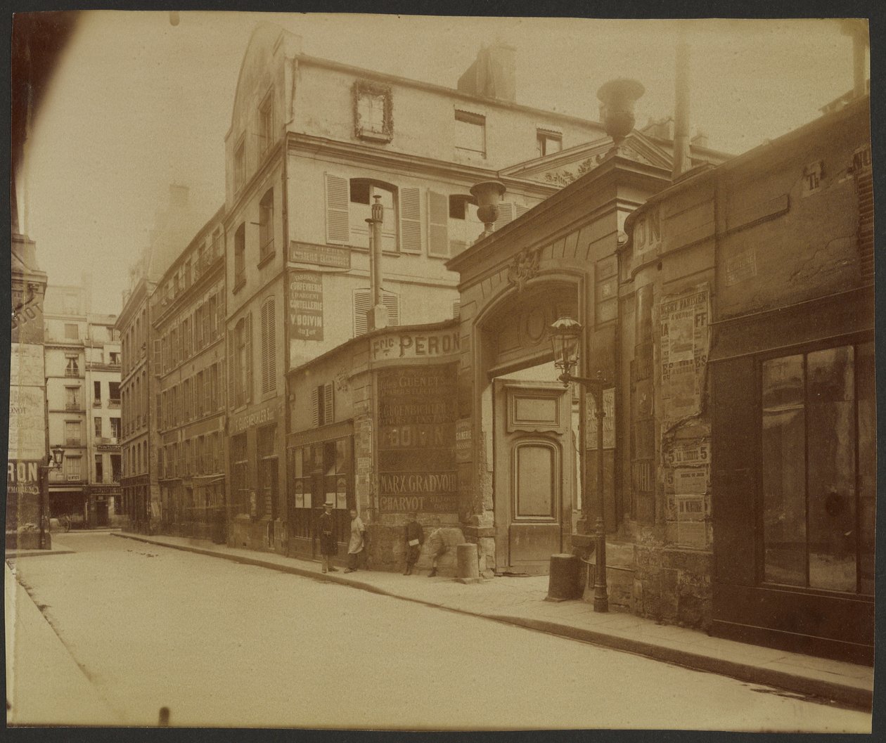 Hôtel de Montmorency, 5 Rue de Montmorency tekijältä Eugène Atget