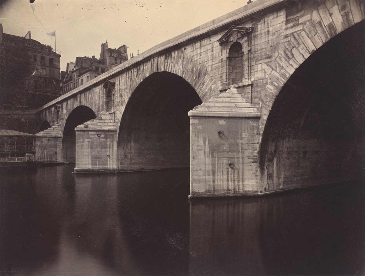 Pont Marie, 1912 (kuva) tekijältä Eugène Atget