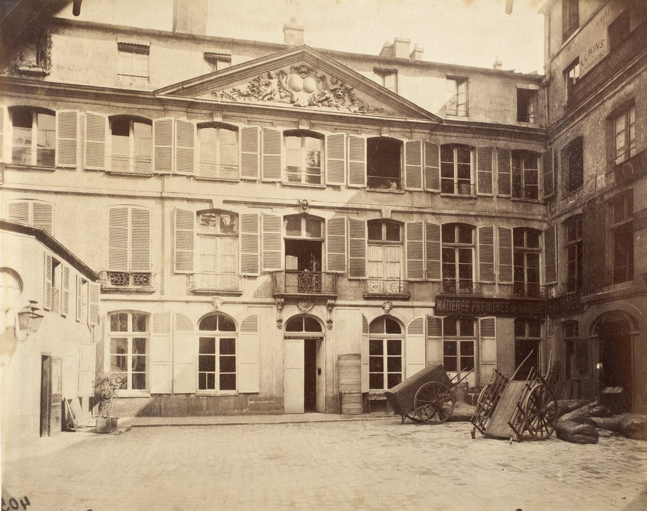 Rue de Montmorency (4052) tekijältä Eugène Atget