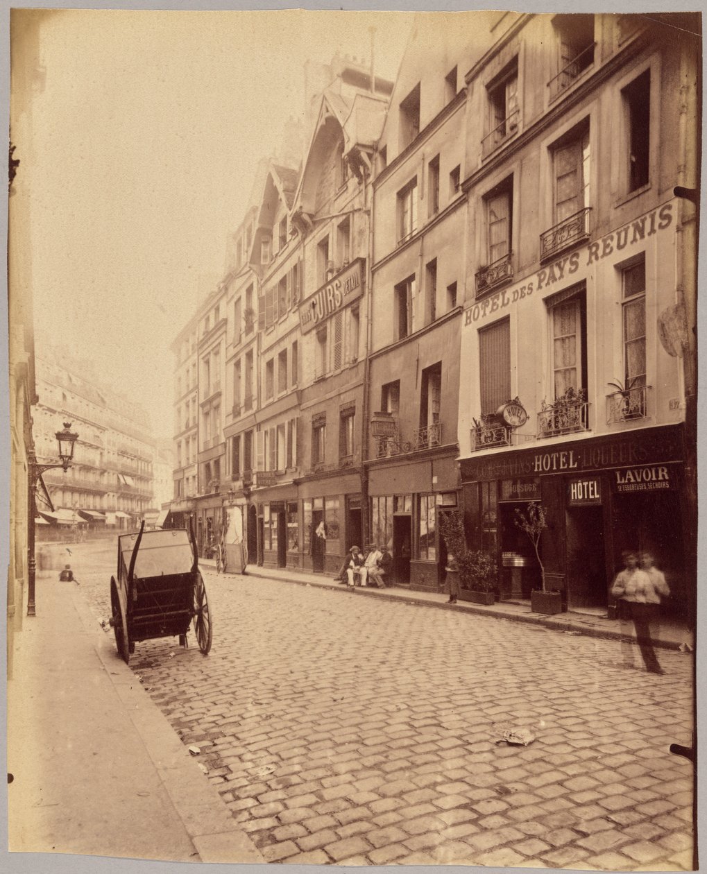 Rue Galande tekijältä Eugène Atget