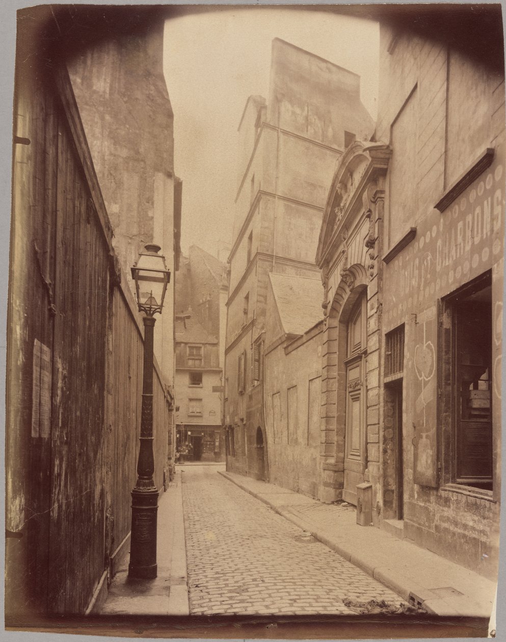 Rue Saint-Julien-le-Pauvre tekijältä Eugène Atget