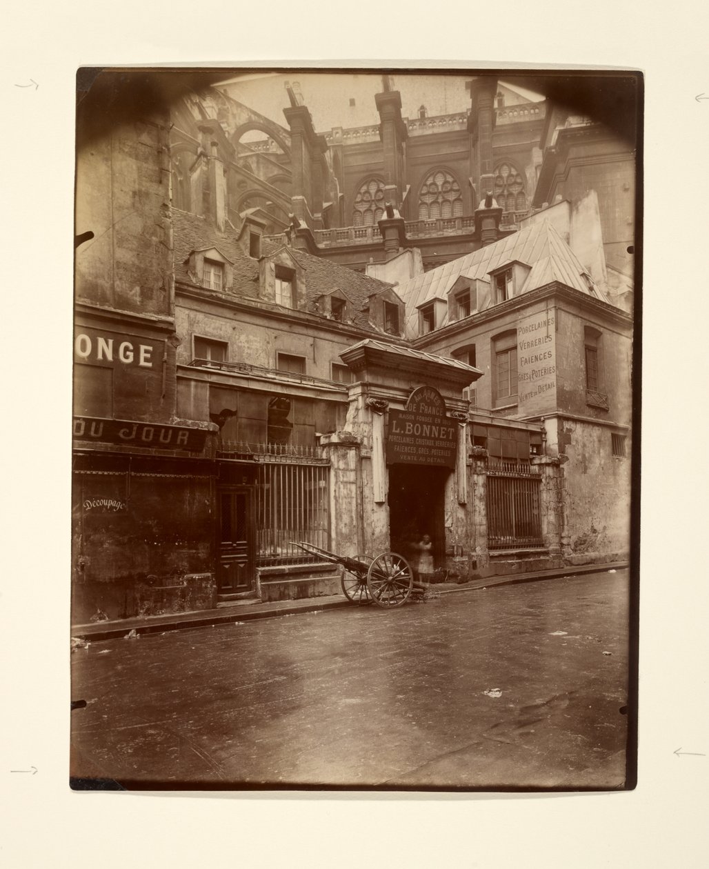 Rue du Jour tekijältä Eugène Atget