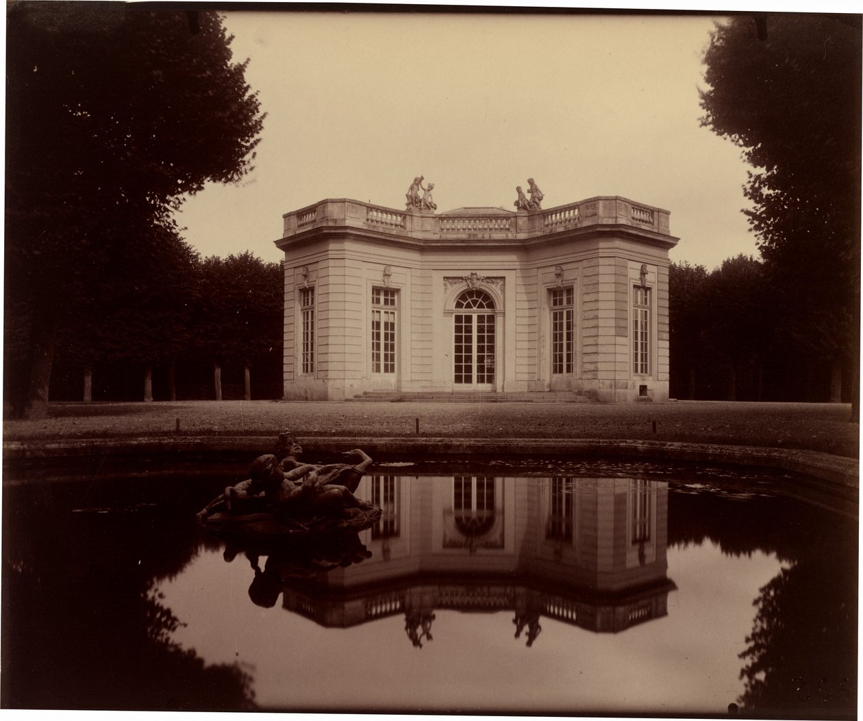 Trianon, Ranskan paviljonki, 1923-1924 (kuva) tekijältä Eugène Atget