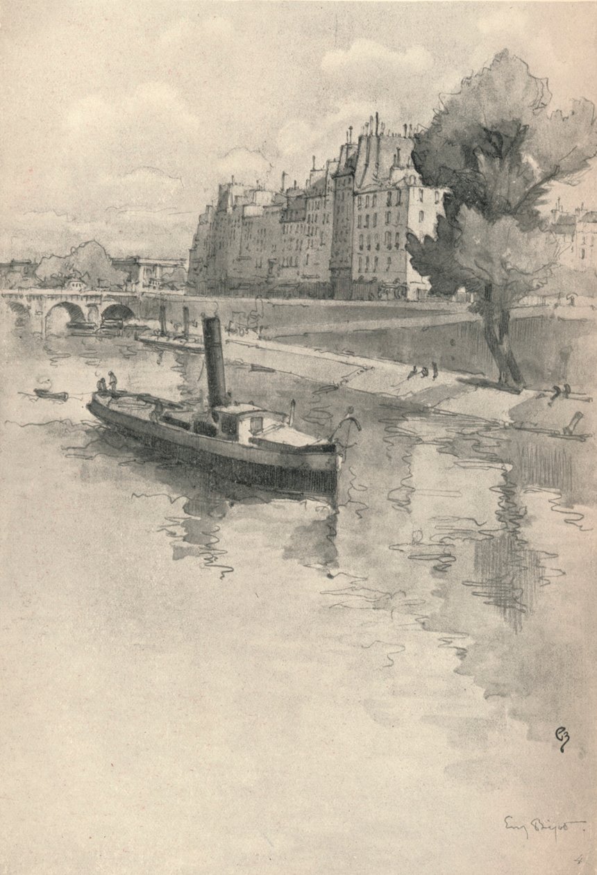 Quai des Orfevres, 1915 tekijältä Eugene Bejot