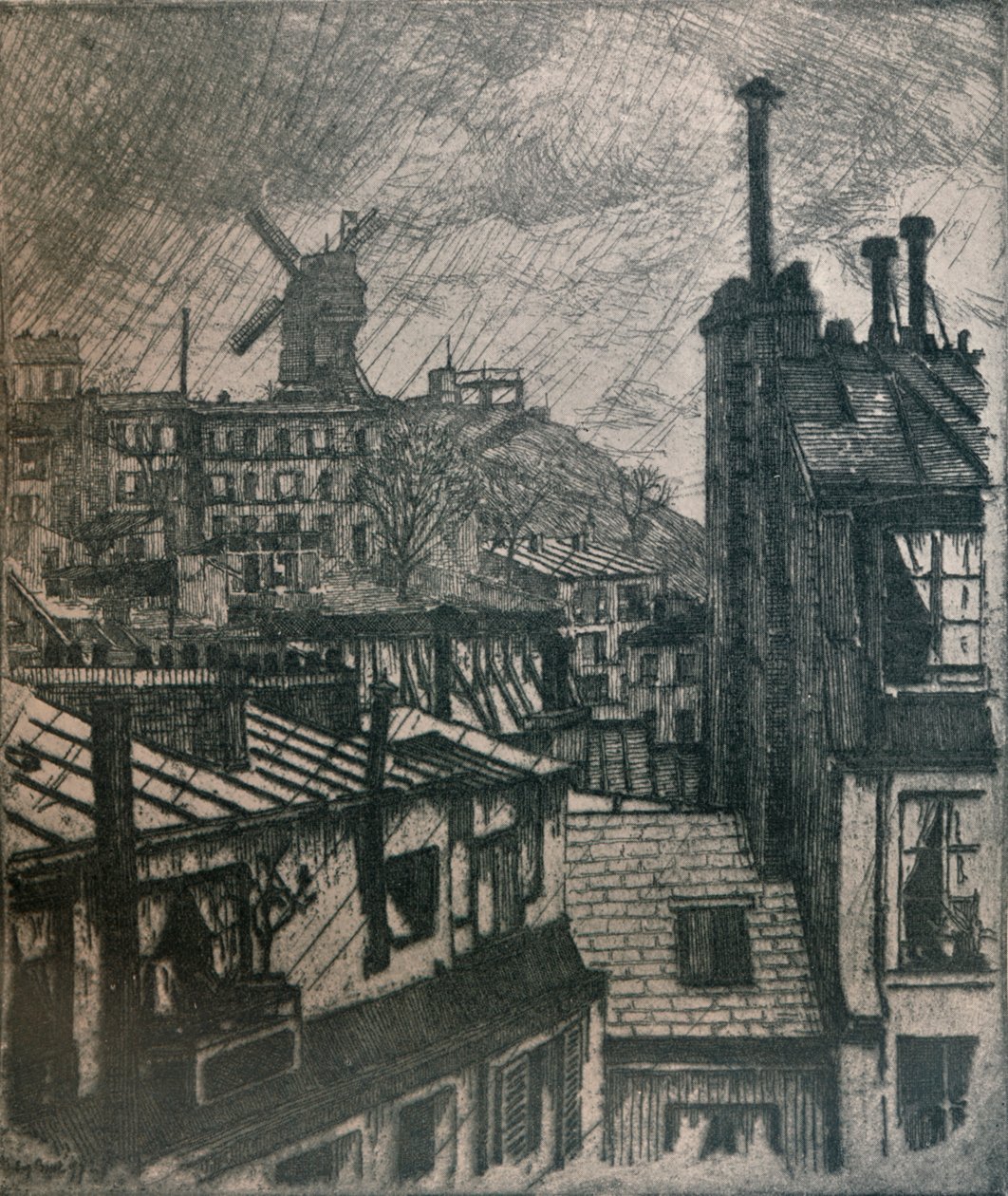 Montmartre, 1897 tekijältä Eugene Bejot