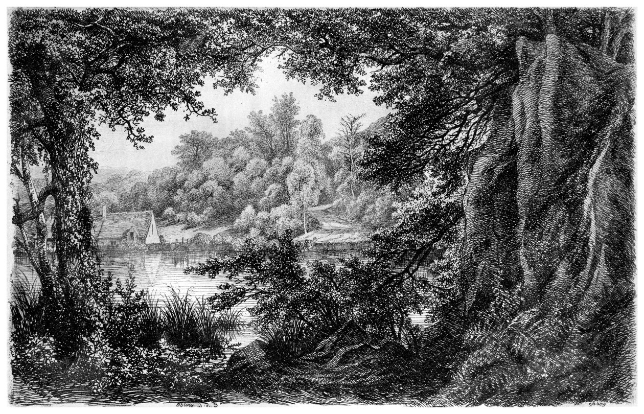 La Chaumiere, 1825-1885 1924 tekijältä Eugene Bléry