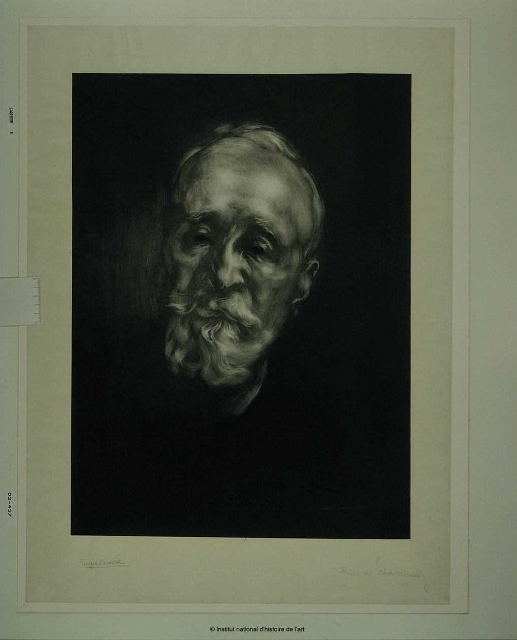 Puvis de Chavannes tekijältä Eugène Carrière