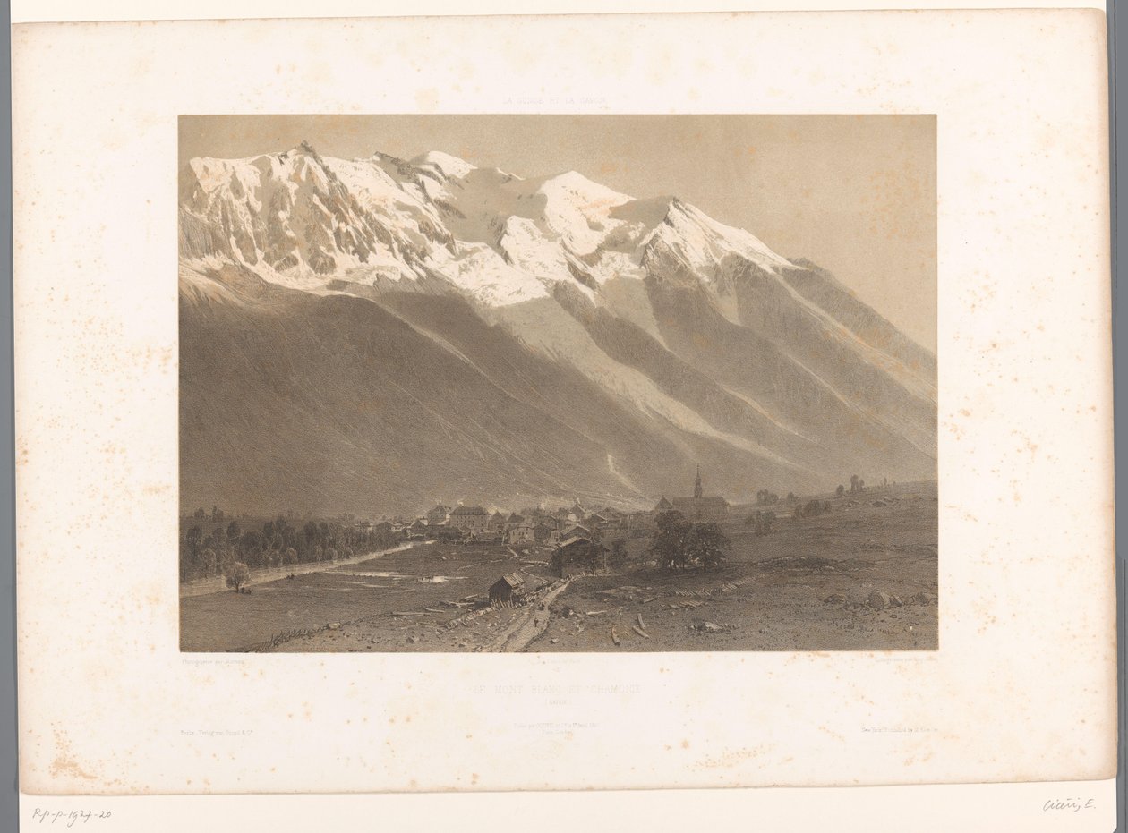 Näkymä Chamonix
