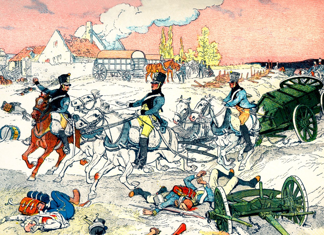 Ensimmäisen Ranskan valtakunnan sotilaskuljetukset tekijältä Eugene Courboin
