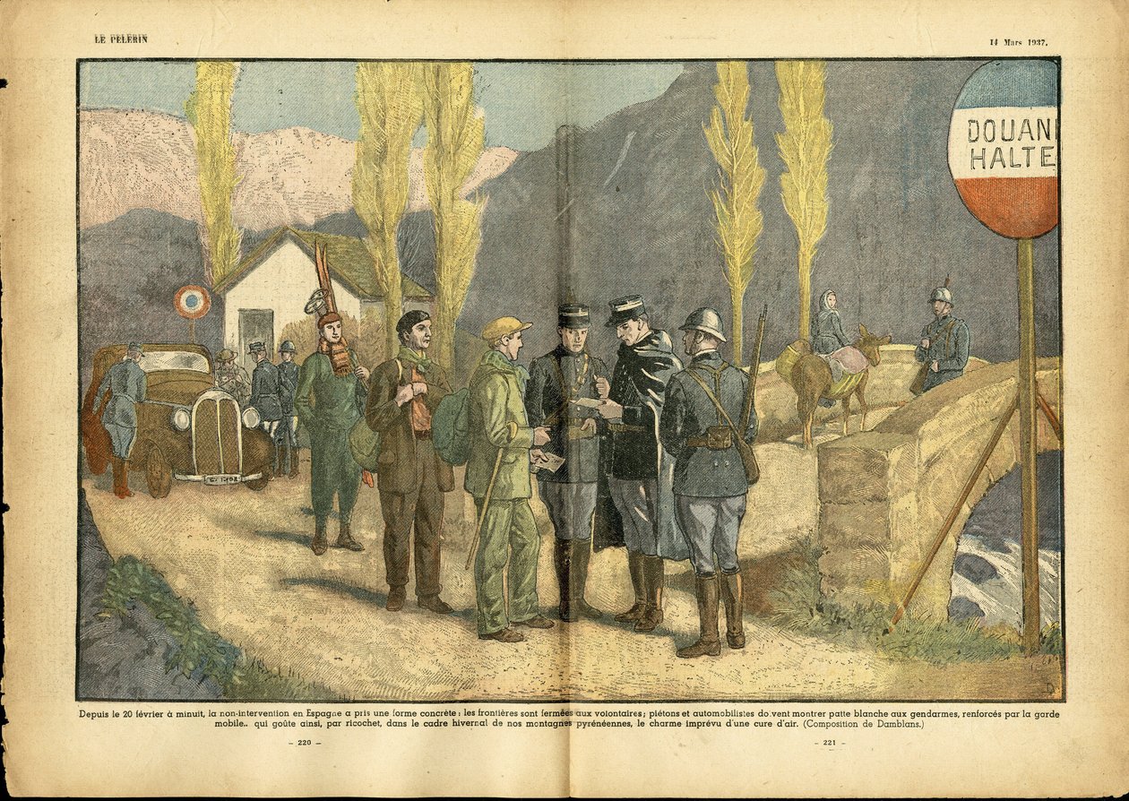 Kuva Eugene Damblansista (1865-1945) Le Pelerinissä tekijältä Eugene Damblans