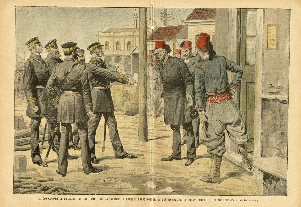 Ilustrasyon ni Eugene Damblans (1865-1945) sa Le Pelerinfinn tekijältä Eugene Damblans